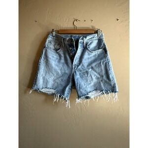 Levi Denim Urban Outfitters Women Shorts Button‎ Fly 26